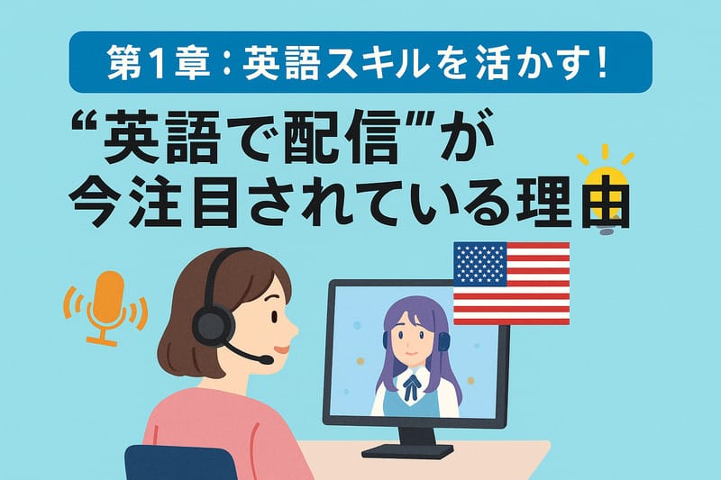 英語配信注目の理由