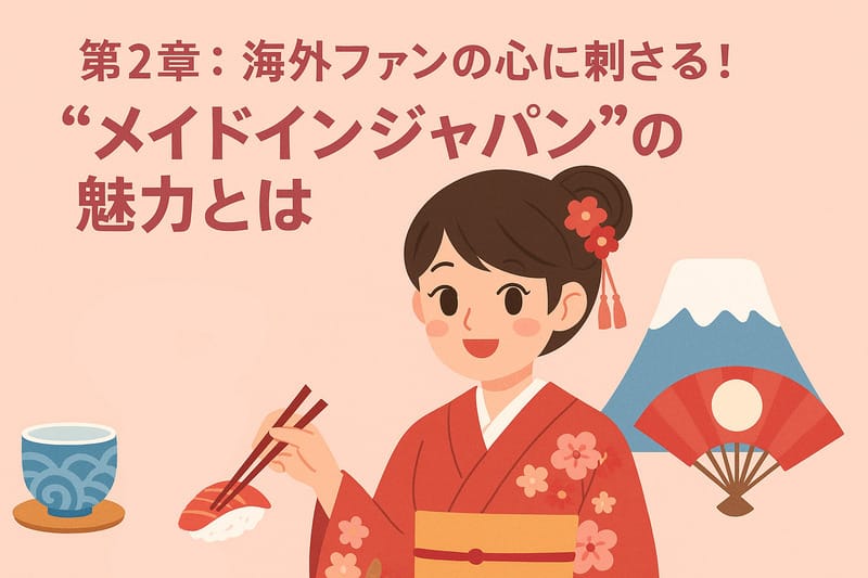 第2章：海外ファンの心に刺さる！“メイドインジャパン”の魅力とは