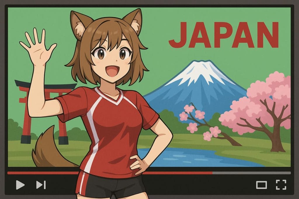 日本紹介テンプレを英語で使うVtuberの発信スタイル