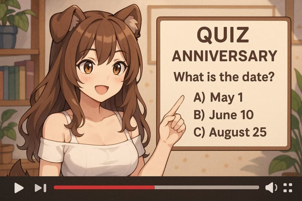 Vtuberのファン参加型・英語記念日企画の工夫