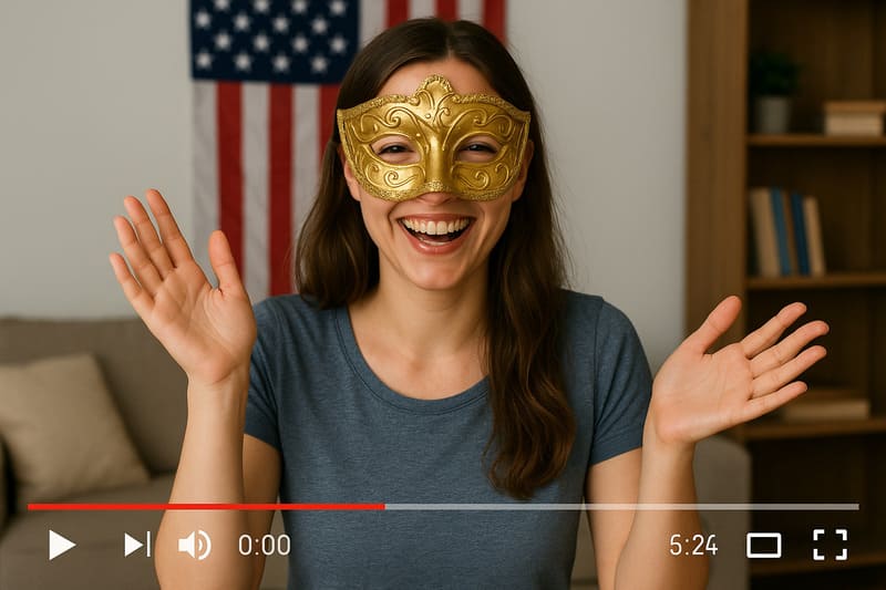 YouTuberが顔出しなしで活動する方法と英語配信のジャンル