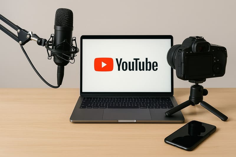 顔出しなしで活動する英語YouTuberに必要な配信機材とツール