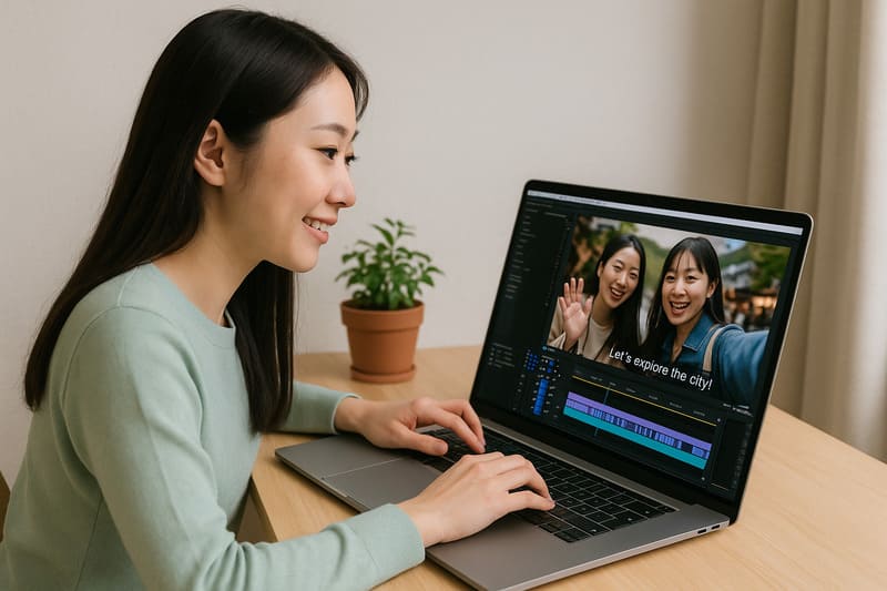 YouTuberが実践できる英語字幕のつけ方