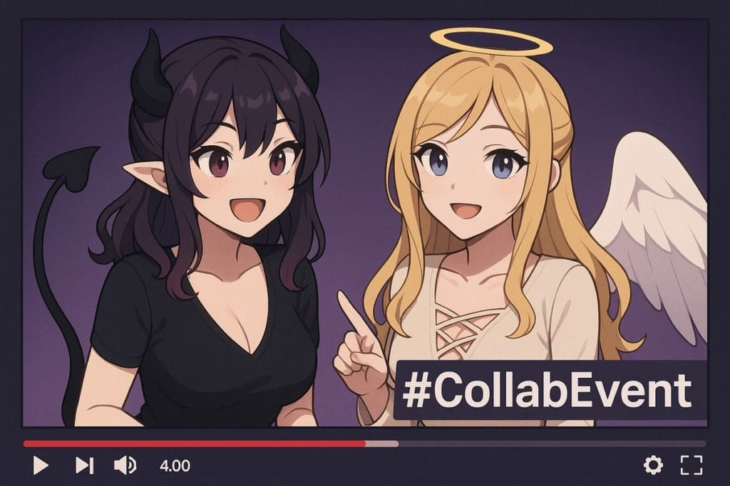 Vtuberが英語ハッシュタグを用いたコラボで意識する点