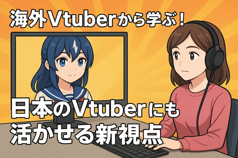 【第3章】海外Vtuberから学ぶ！日本のVtuberにも活かせる新視点