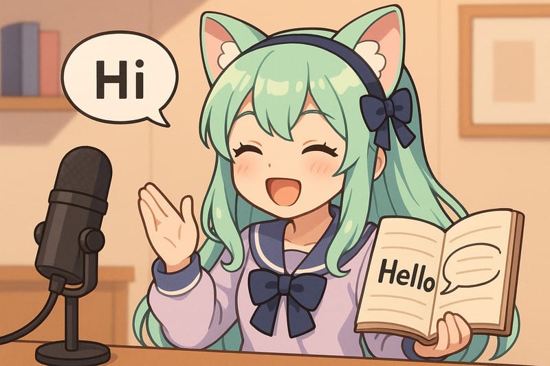 発音が不安なVtuberにこそ試してほしい英語練習法の基本