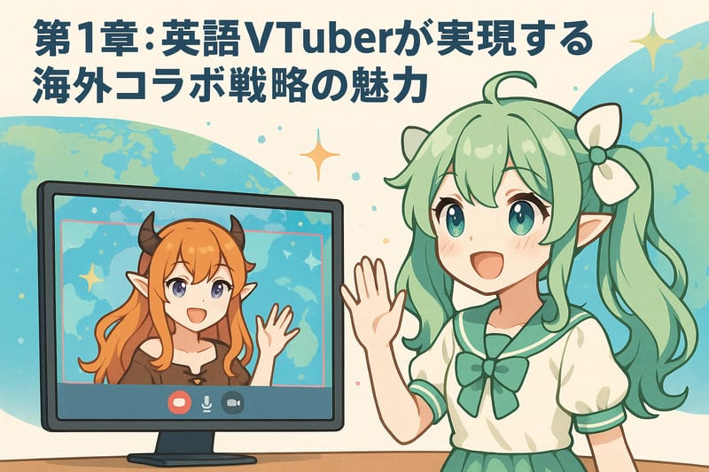 第1章：英語Vtuberが実現する海外コラボ戦略の魅力