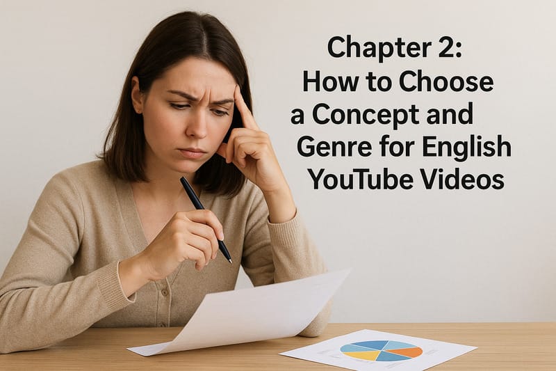 第2章：YouTuber英語配信のコンセプトとジャンルの選び方