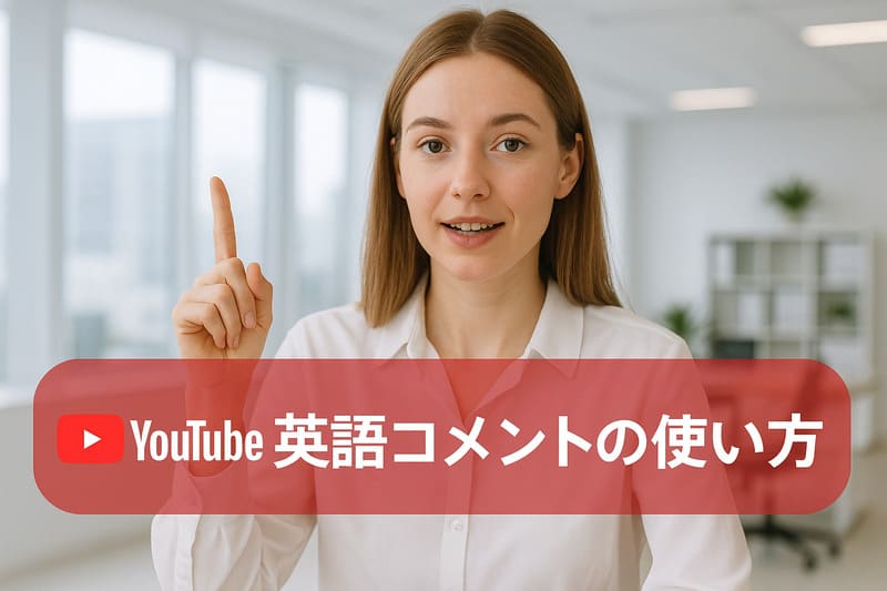 英語を取り入れるYouTuberがコメント欄で使える英語表現の基本