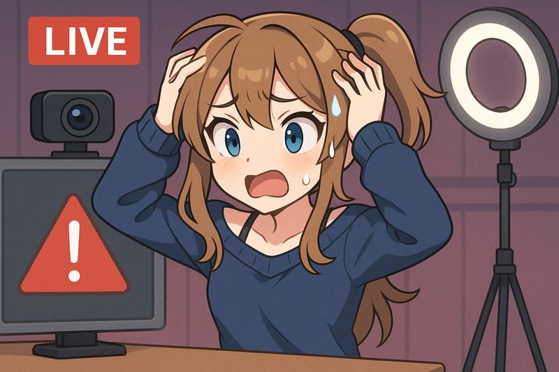 第5章：英語Vtuberが知っておくべき配信ソフト・機材トラブル対策