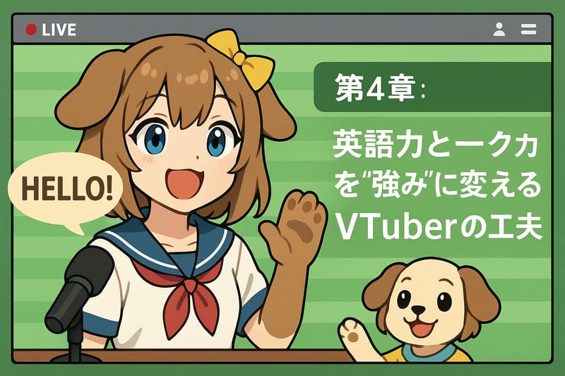 第4章：英語力とトーク力を“強み”に変えるVTuberの工夫