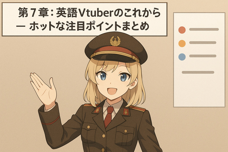 第7章：英語Vtuberのこれから ― ホットな注目ポイントまとめ