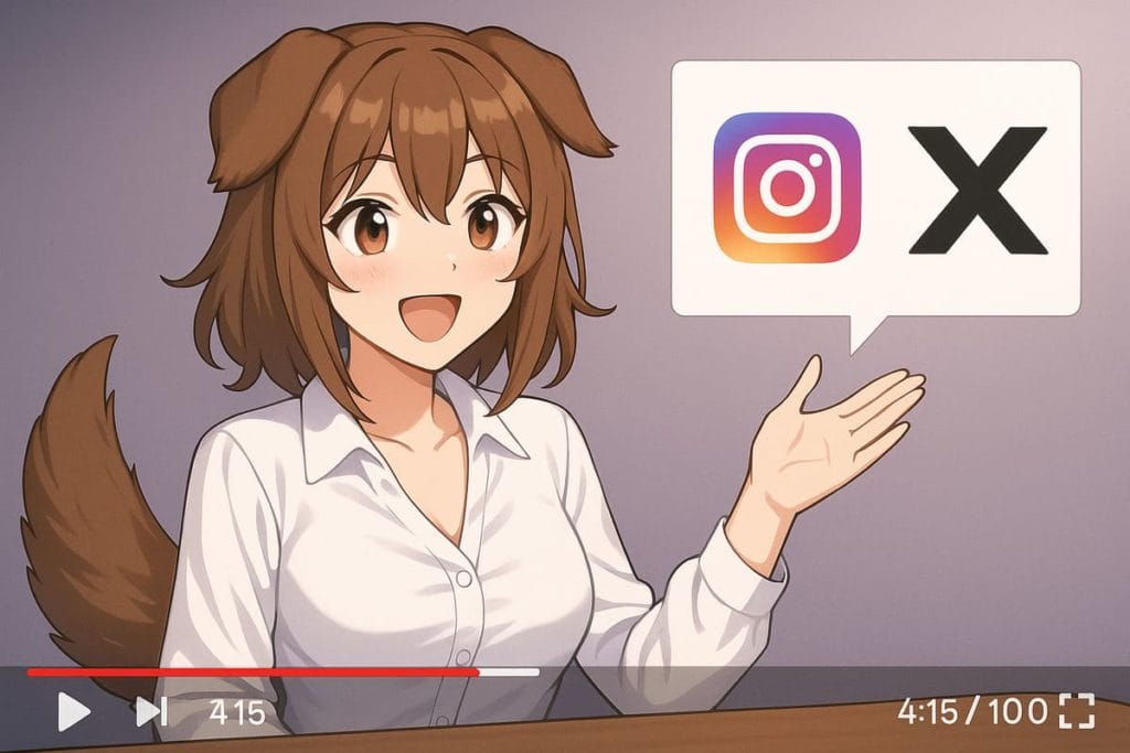 英語で話すVtuberのSNS活用と差別化戦略