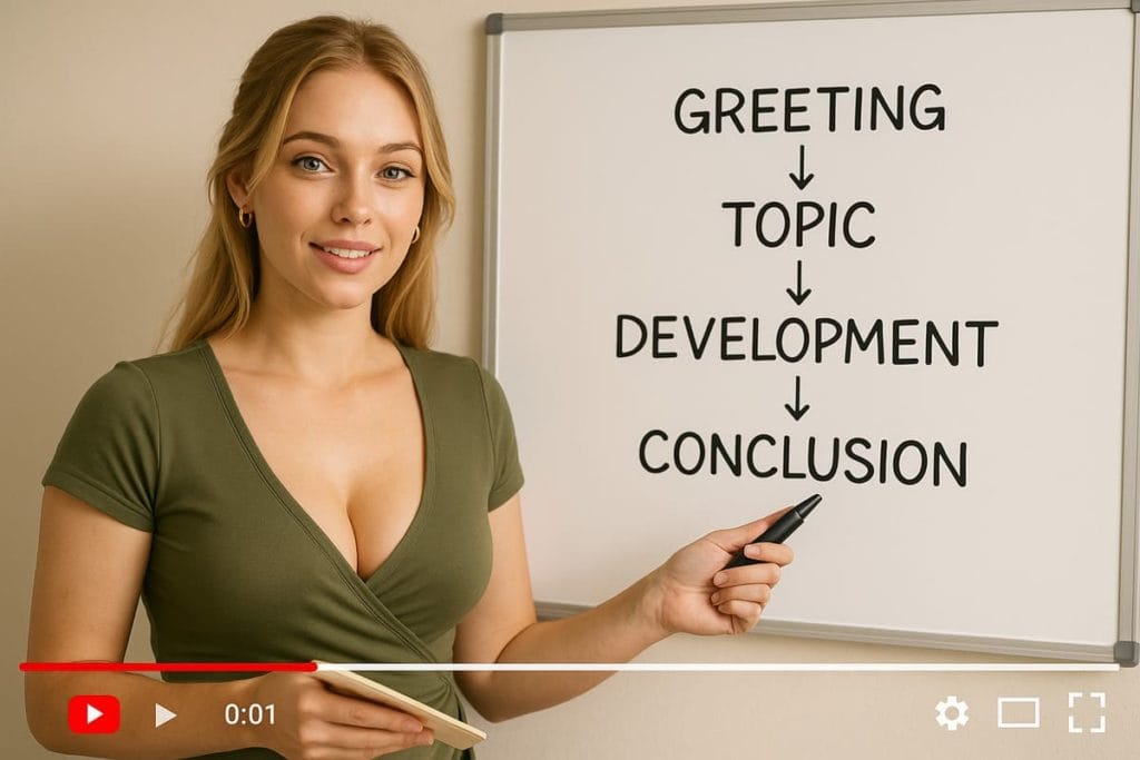 YouTuberが動画構成テンプレートを英語で続けるための工夫