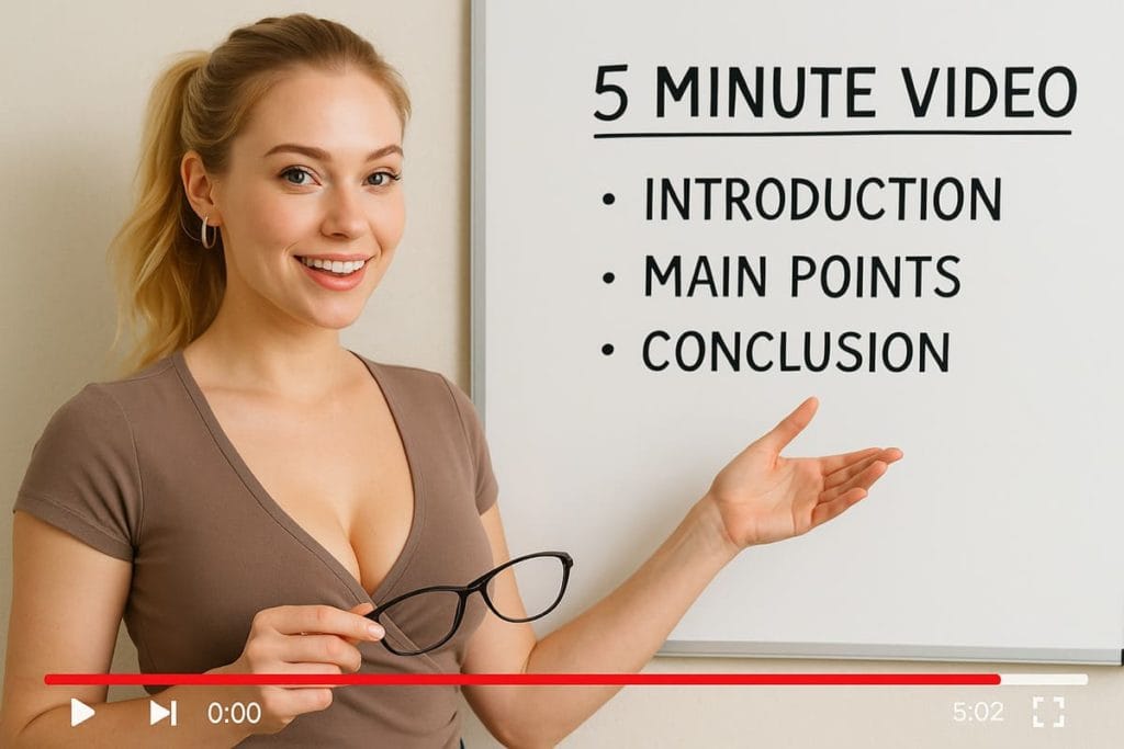 YouTuberが取り入れる英語動画構成テンプレート（5分編）