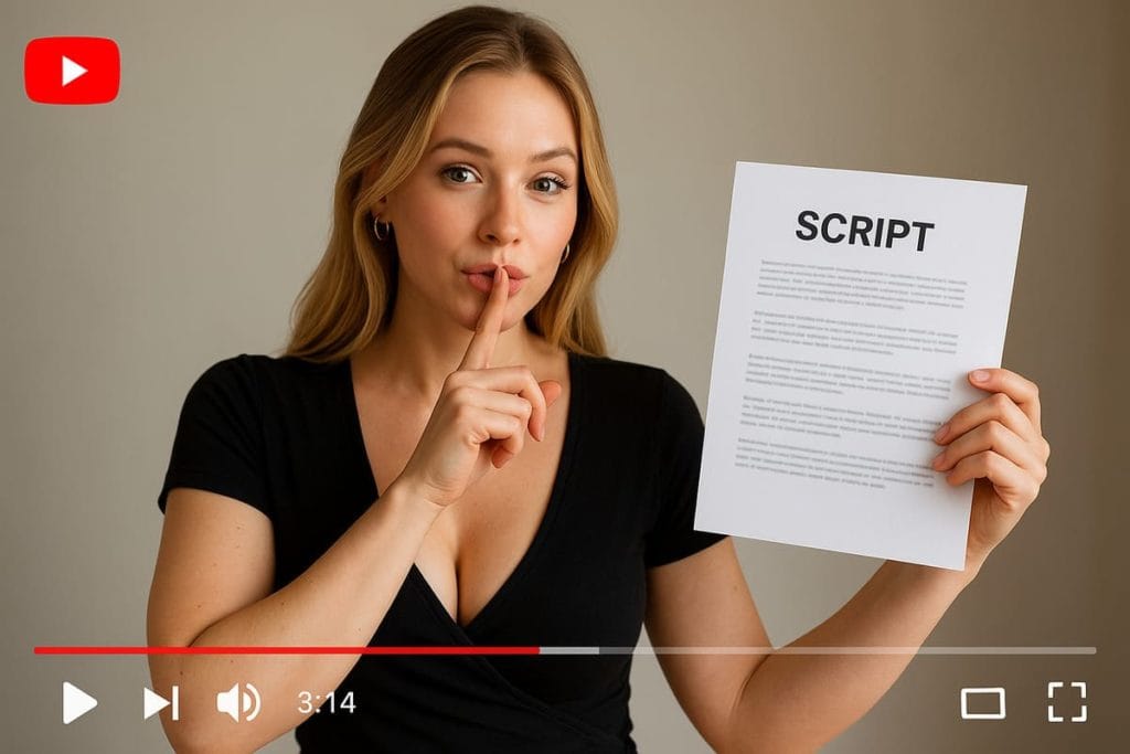 YouTuberが英語動画構成テンプレートを活用する準備