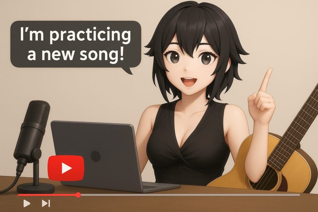 英語を使うVtuberのSNS投稿例（X・Instagram）の発信スタイル