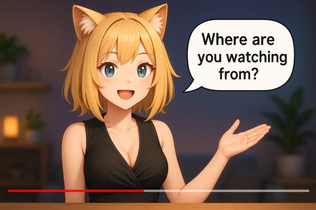 英語で行うVtuberの自己紹介を魅力的にする演出