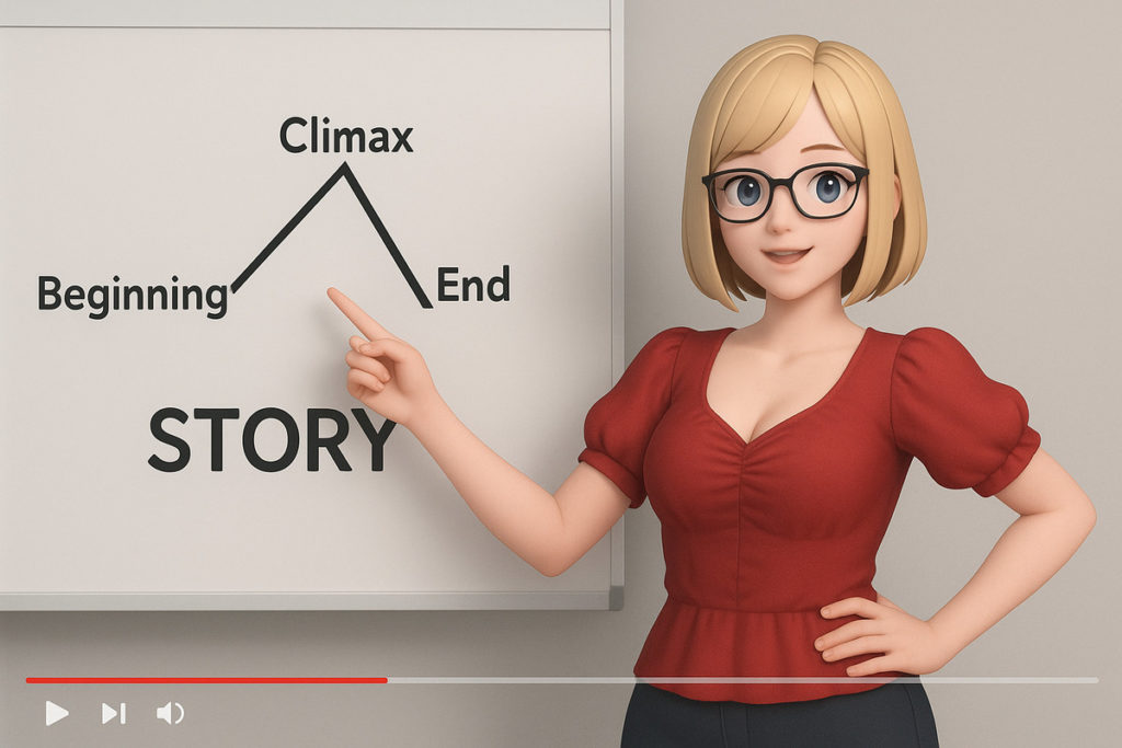 英語を使ったVtuberのストーリー仕立て配信の構築法の基本