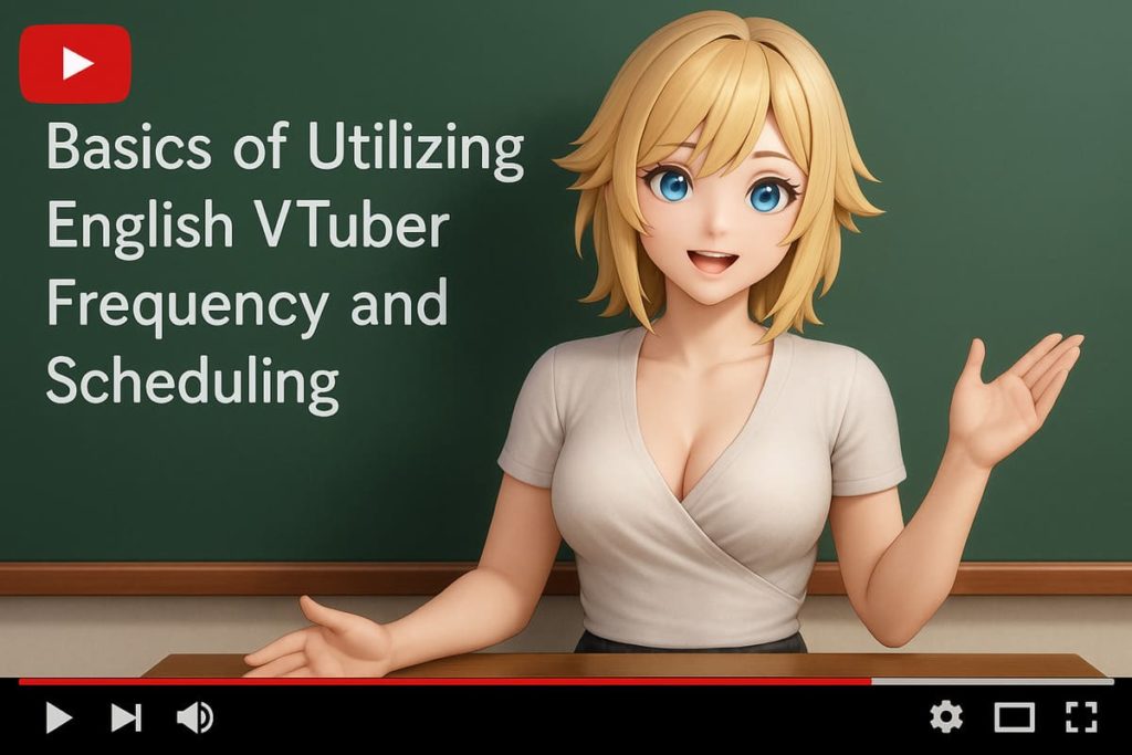 英語を活かしたVtuber配信頻度とスケジューリングの基本